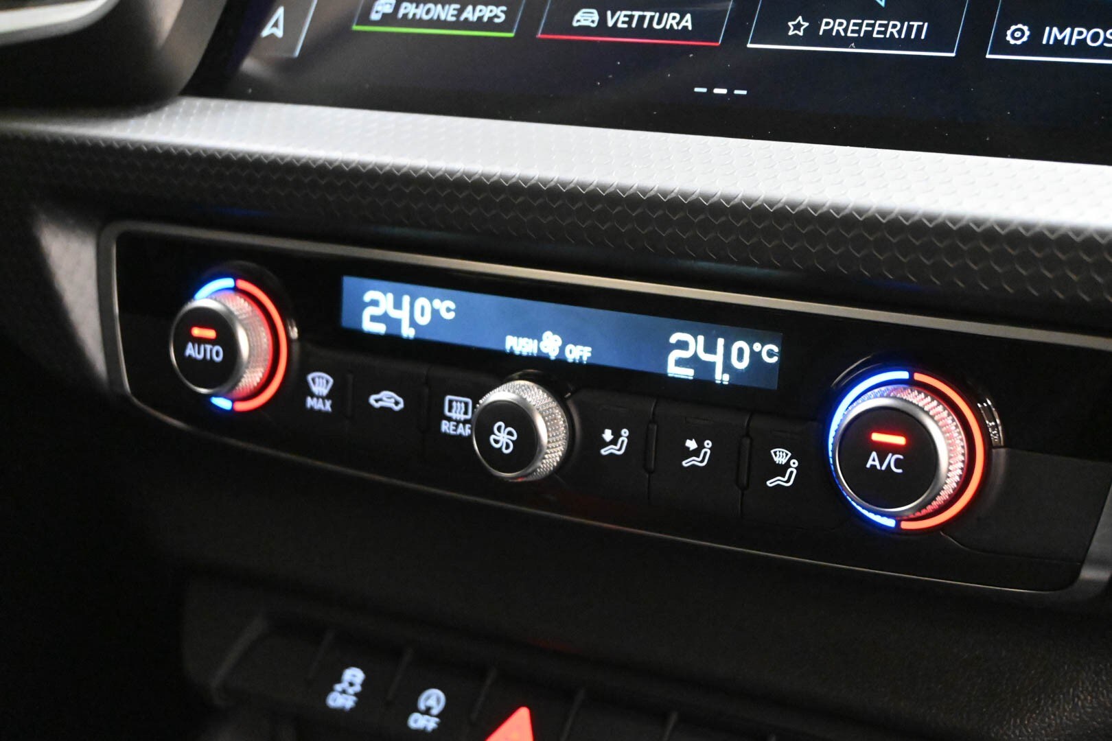 AUDI A1 2ª serie A1 SPB 30 TFSI Identity Black
